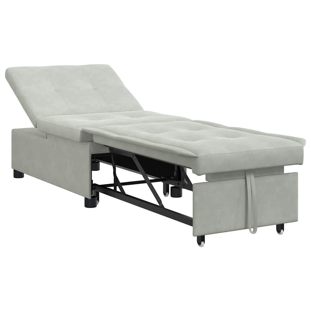 vidaXL Sofa Schlafsofa Hellgrau 67 x günstig online kaufen