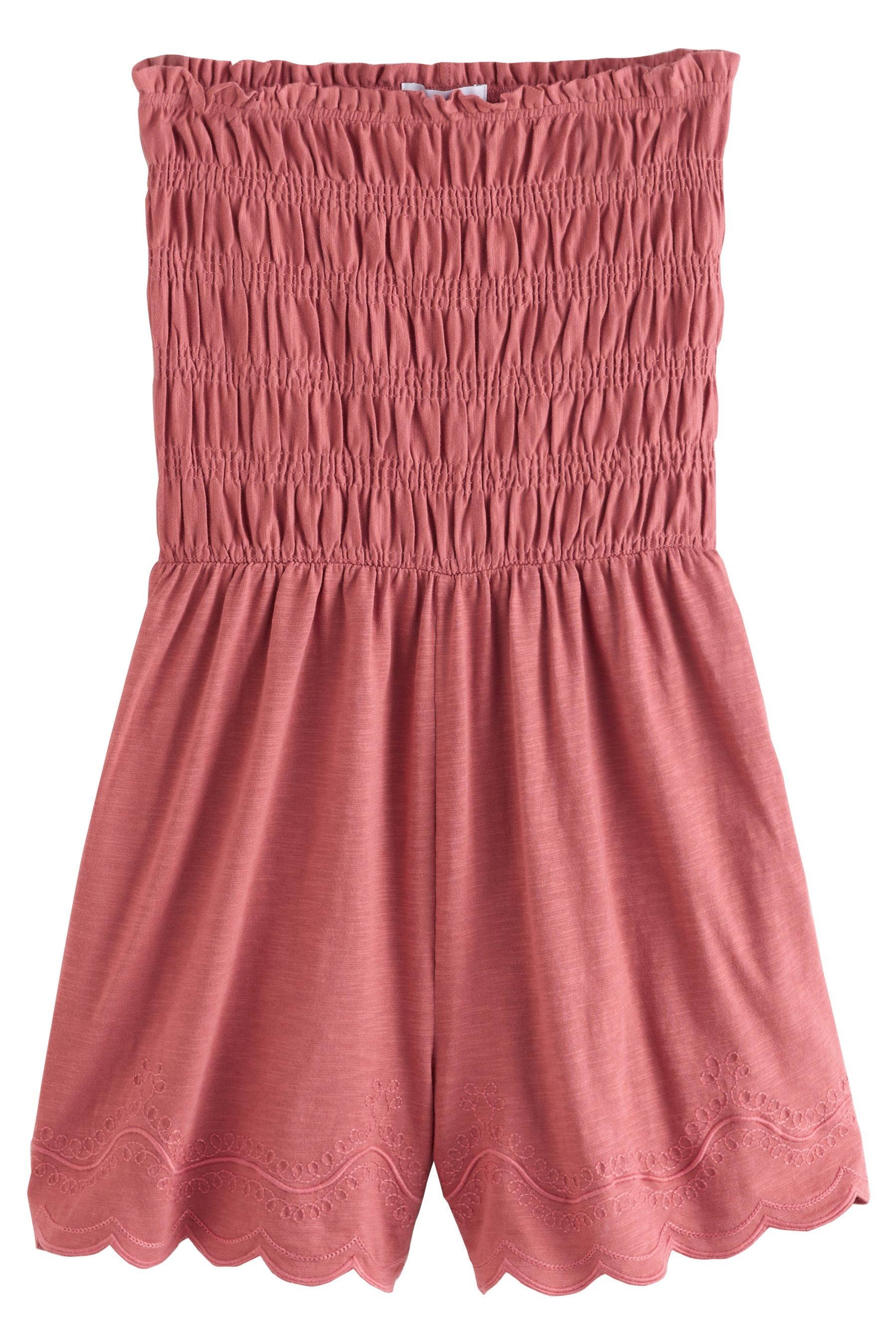 Next Playsuit Gesmokter Bandeau-Playsuit (1-tlg) günstig online kaufen