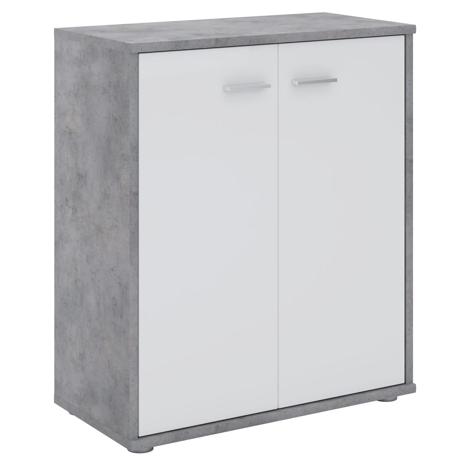 CARO-Möbel Highboard TOMMY, Sideboard Kommode mit Einlegeboden