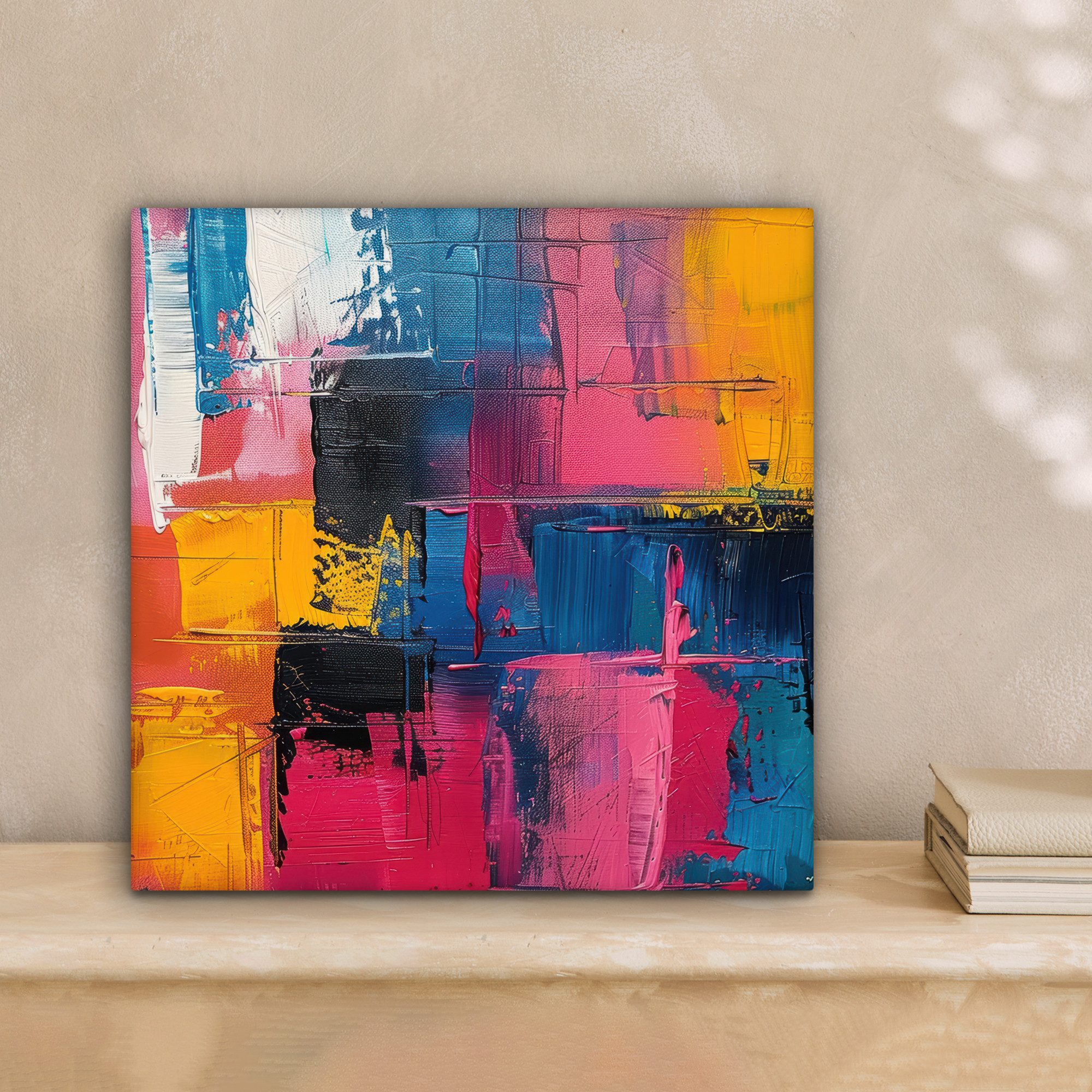 OneMillionCanvasses® Leinwandbild Lackierung - Kunst - Modern - Abstrakt, F günstig online kaufen