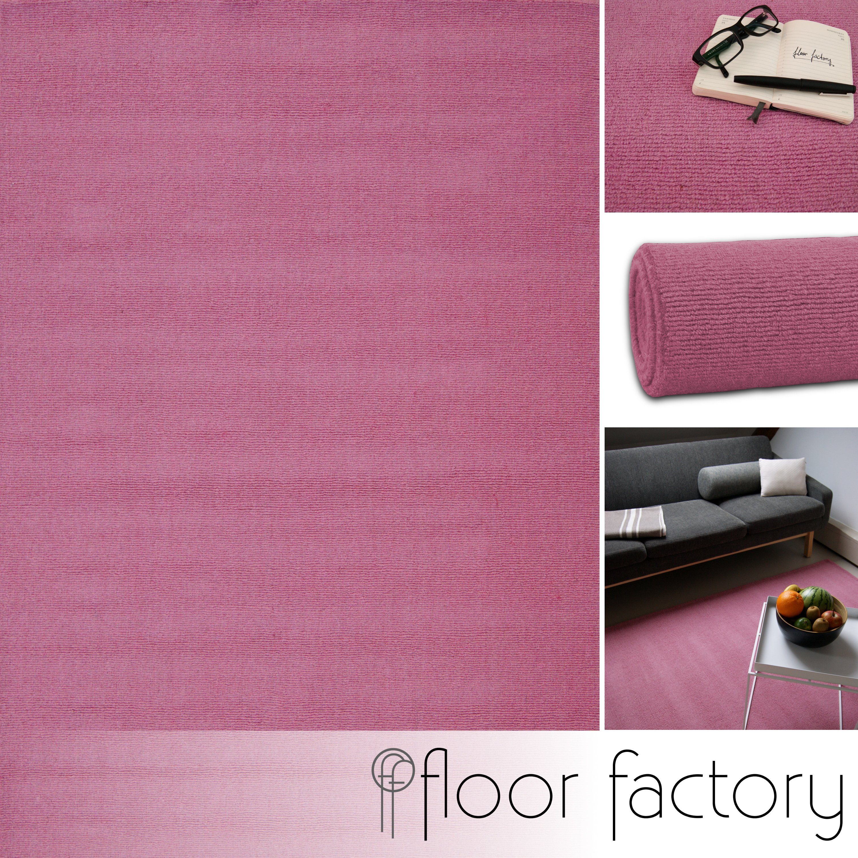 floor factory Wollteppich Loft, rechteckig, Höhe: günstig online kaufen