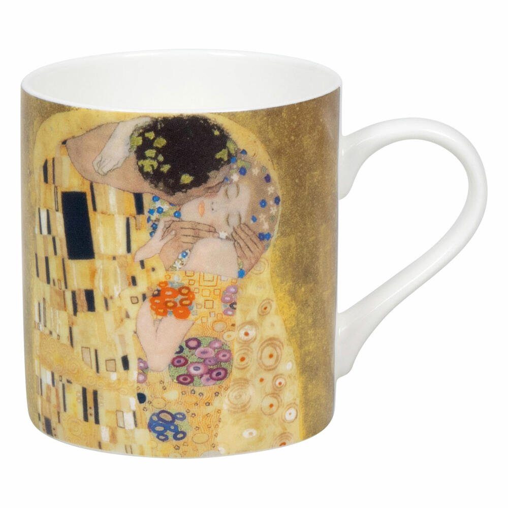 Könitz Becher Der Kuss - Gustav Klimt, 385 ml, New Bone China