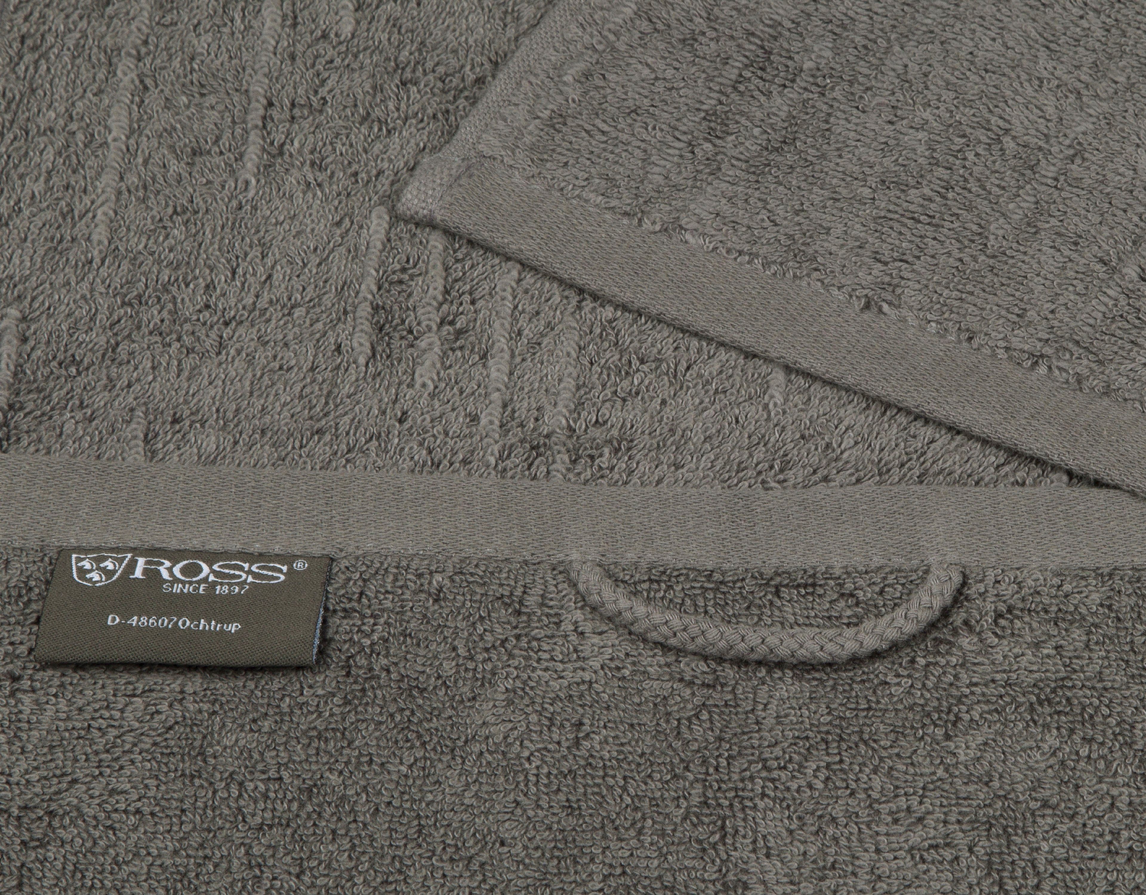 ROSS Duschtuch Premium, Frottier (1-St), 100% Baumwolle