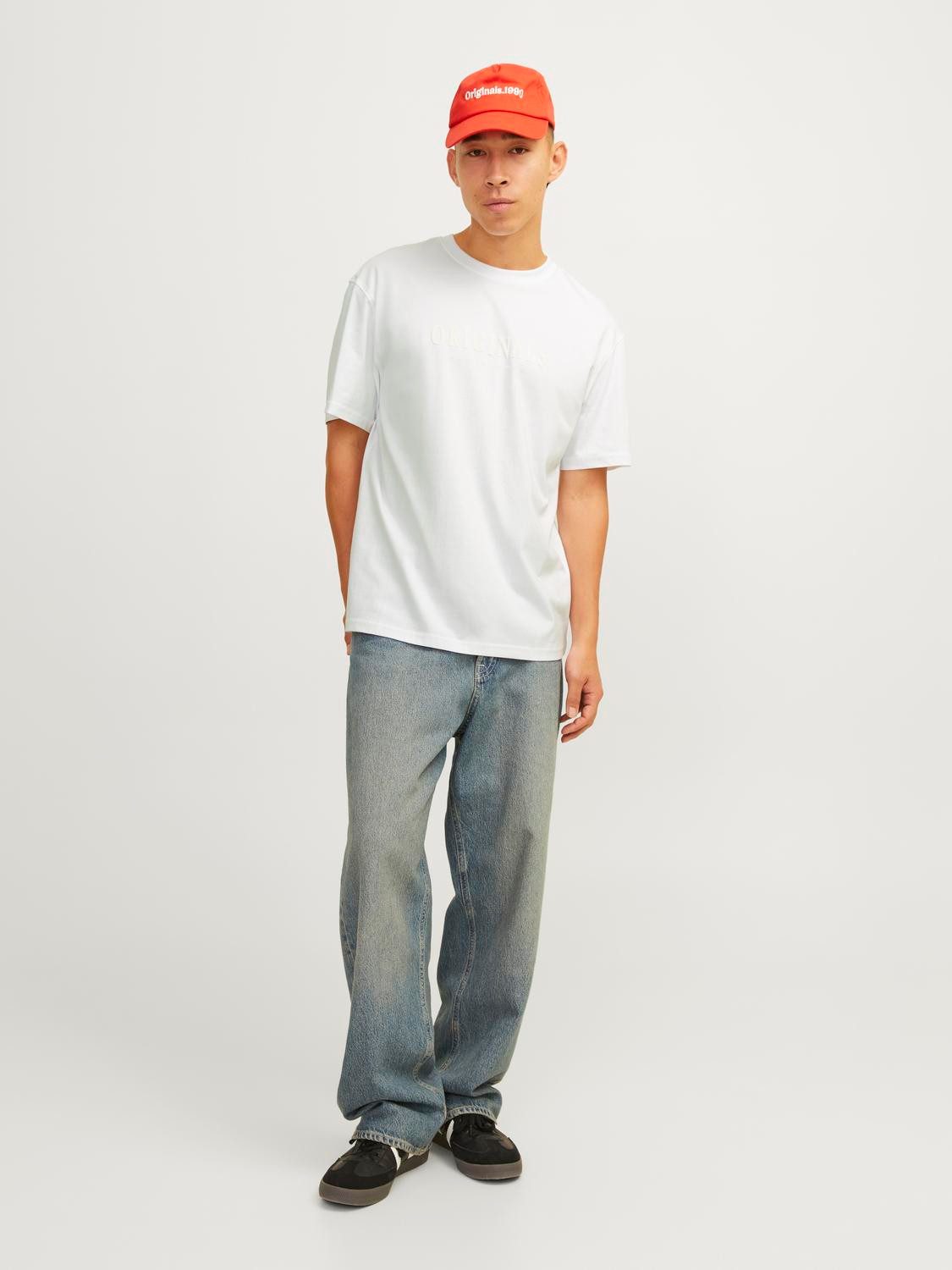 Jack & Jones Rundhalsshirt JORFREDERIKSBERG TEE SS CREW NECK NOOS – Bild 5 von 5
