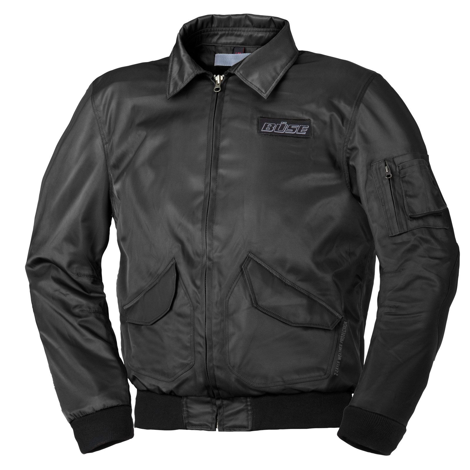Büse Motorradjacke Büse Kingman II Textiljacke Schwarz 54 atmungsaktiv