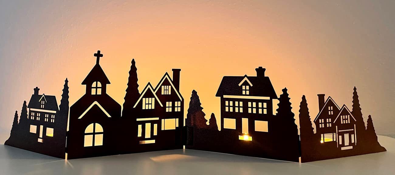 Weihnachtshaus Haus Weihnachten Weihnachtshaus Lichthaus Deko Advent Fensterdeko