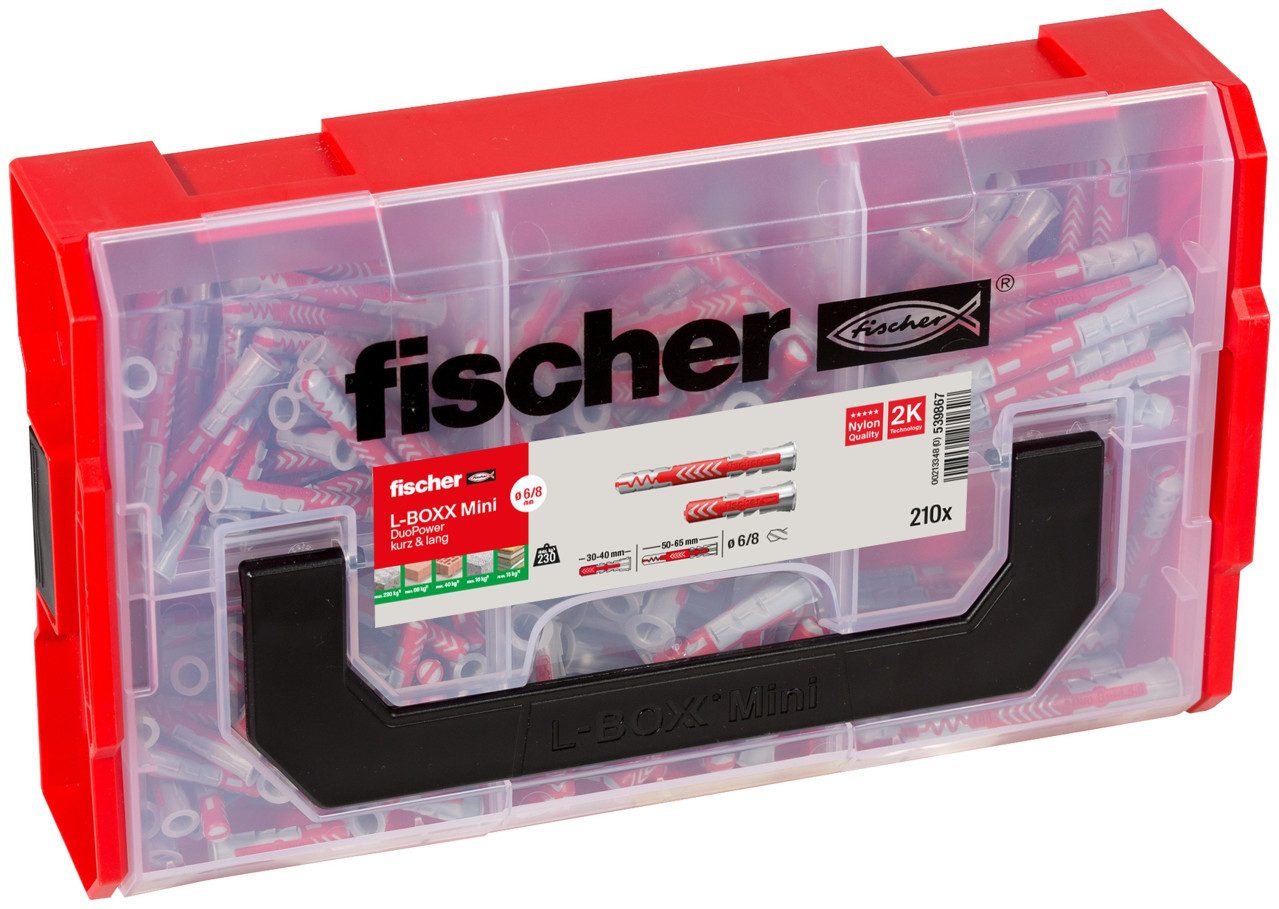 fischer Dübel-Set Fischer FixTrainer DuoPower Tiefenbiss-Box - 210