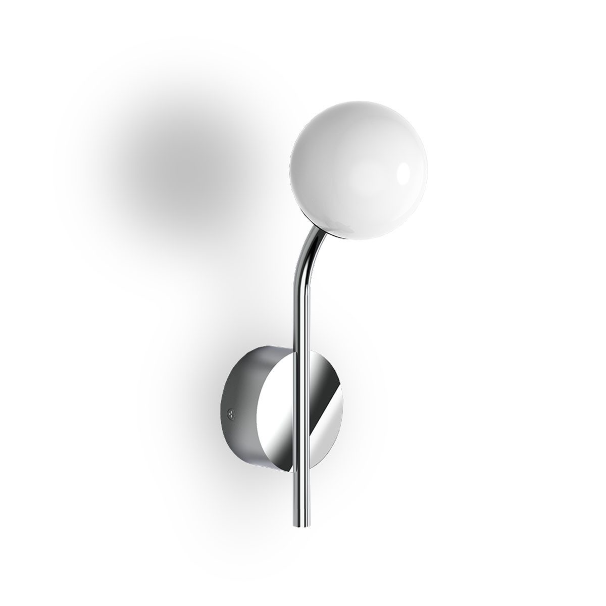 Decor Walther Wandleuchte Pep One Wandleuchte Bad, H: 25,7 cm, B: 8 cm, LED wechselbar