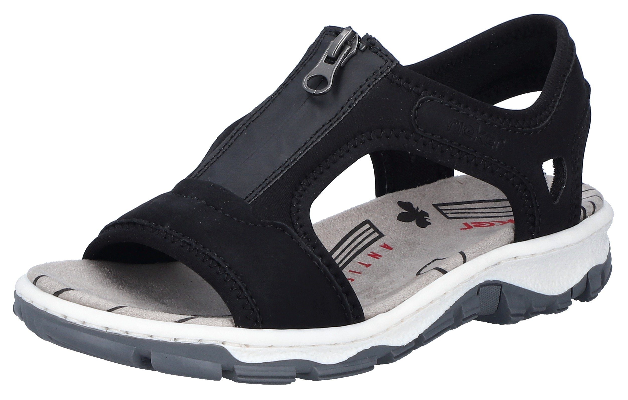 Rieker Sandale, Sommerschuh, Sandalette, in sportiver Optik