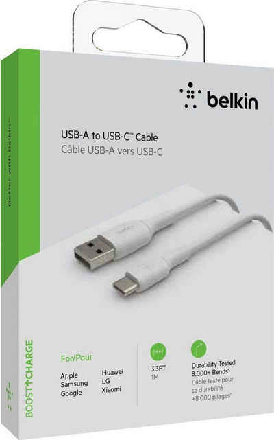 Belkin »BoostCharge USB-C/USB-A Kabel PVC, 1m« USB-Kabel, USB-C, USB Typ A (100 cm)