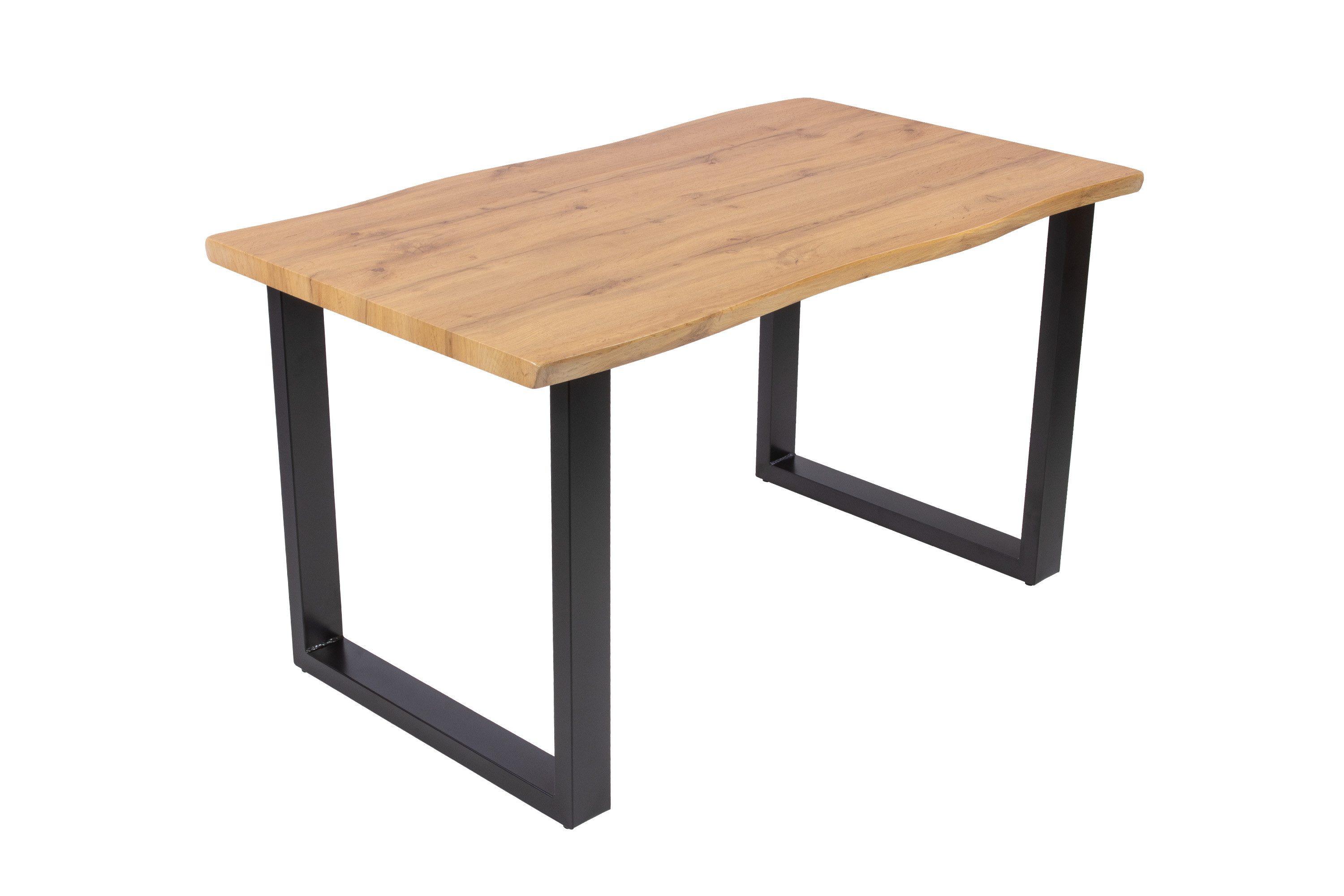Loreno® Esstisch Josy, Holz Wildeiche-Optik, Baumkante, günstig online kaufen