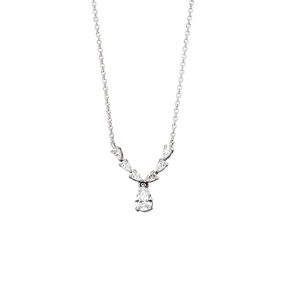 VIVENTY Kette mit Anhänger Kette mit Anhänger Damen Zirkonia Sterling-Silber 784368