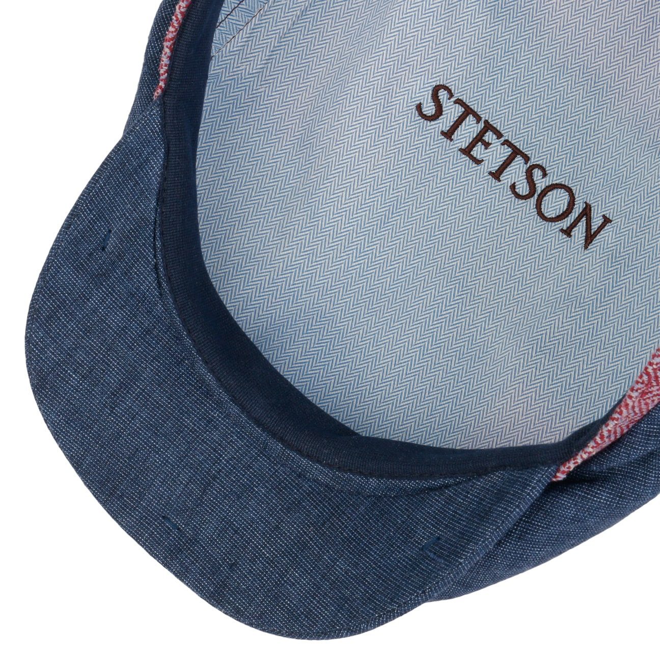 Stetson Flat Cap (1-St) Schirmmütze mit Schirm, Made in the EU