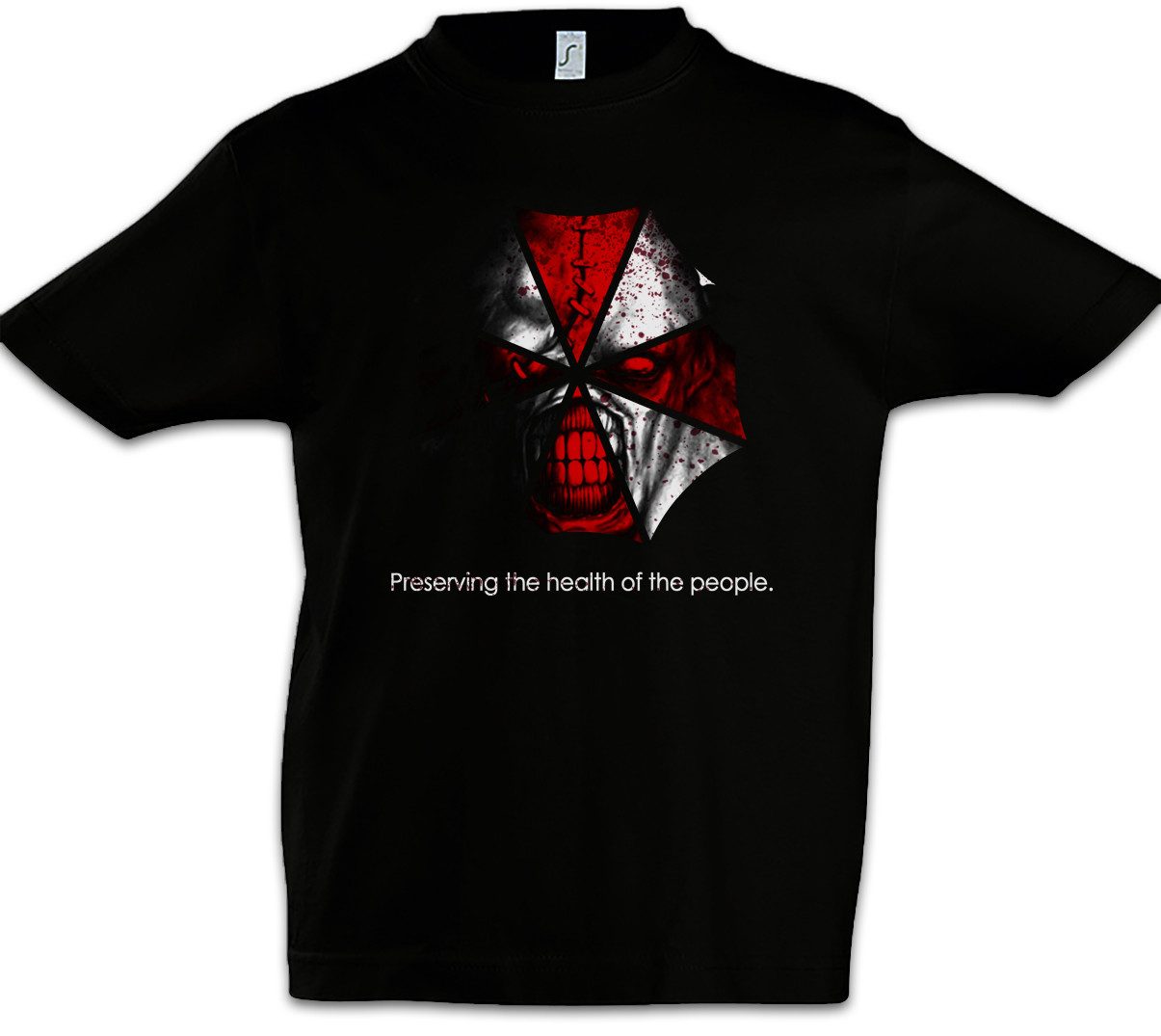 Print-Shirt Nemesis Umbrella Kinder T-Shirt Resident Corporation Corp Evil Zombie