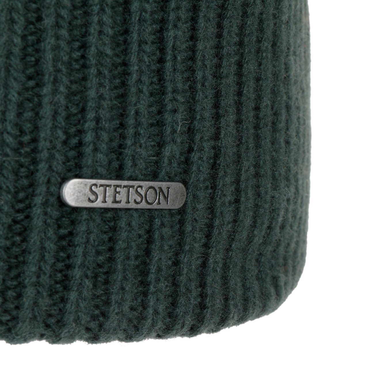 Stetson in Beanie Italy Umschlag, mit Mütze grün (1-St) Made