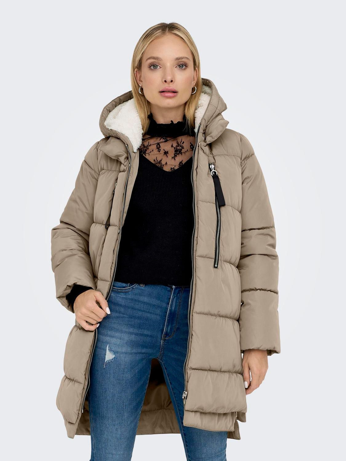 ONLY Steppmantel ONLNEWNORA LONG PUFFER COAT günstig online kaufen