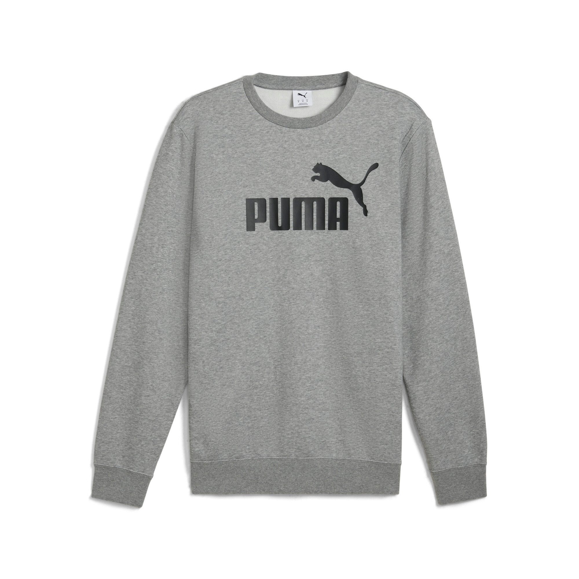 PUMA Langarmshirt ESS NO 1 LOGO CREW FL Langarm, reguläre Passform, Rundhalsausschnitt – Bild 4 von 5