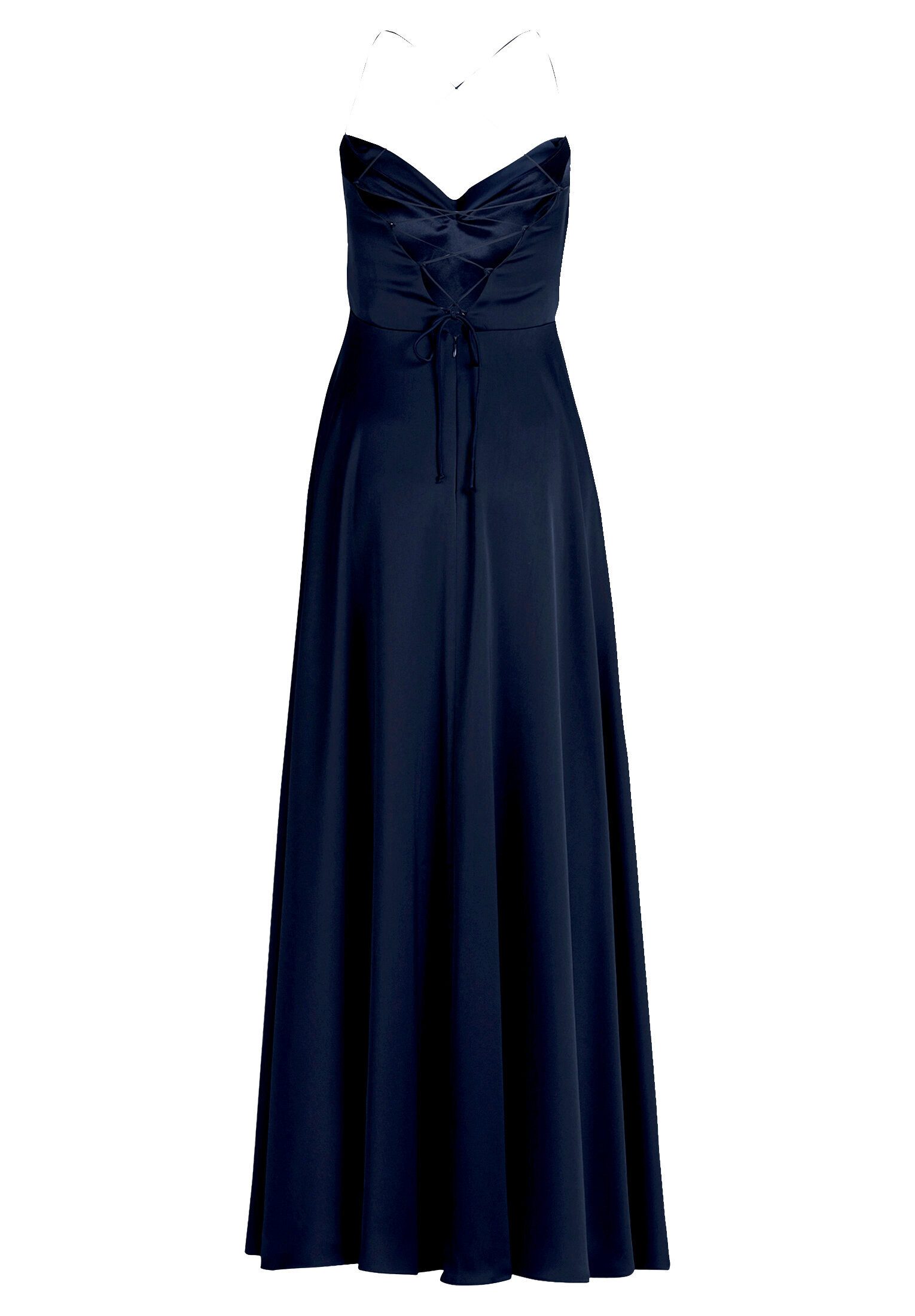 Vera Mont Abendkleid Damen mit Wasserfallausschnitt Material