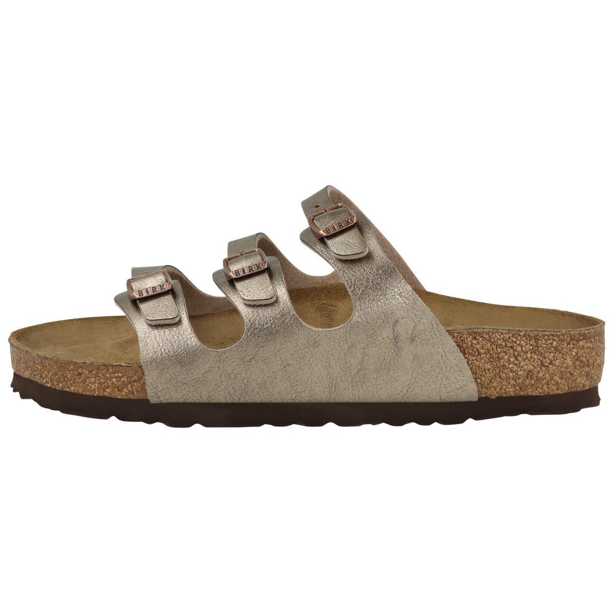Birkenstock Florida Birko-Flor Graceful normal Damen Sandale Sandaletten, Sommerschuhe, Badeschuhe, Riemchen, Schlappen