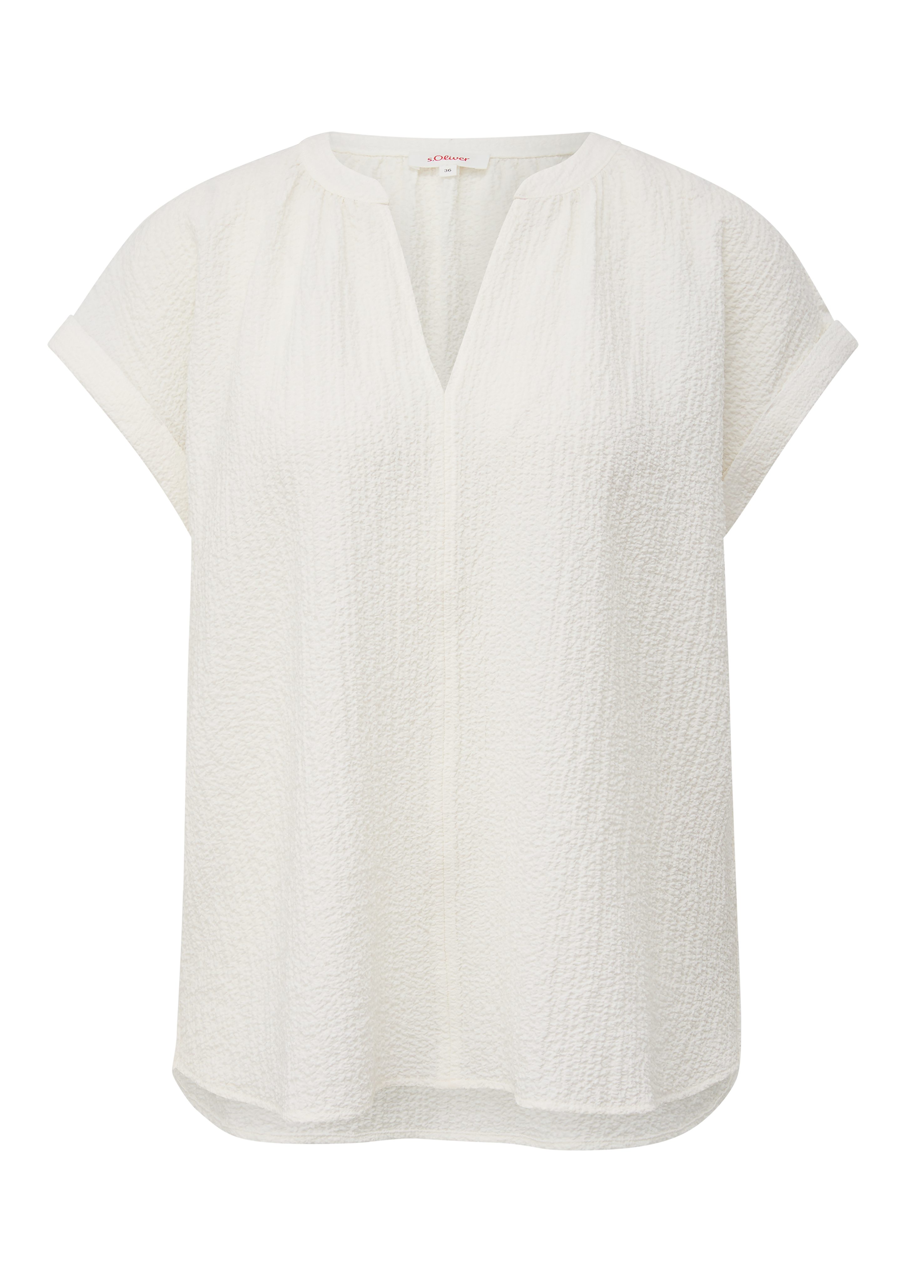s.Oliver Blusentop Locker geschnittene Bluse mit günstig online kaufen