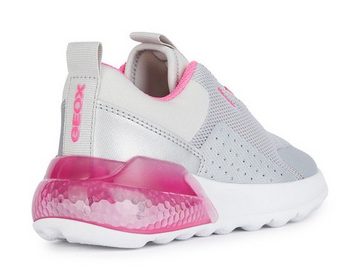 Geox J ACTIVART ILLUMINUS Slip-On Sneaker mit cooler Blinkfunktion