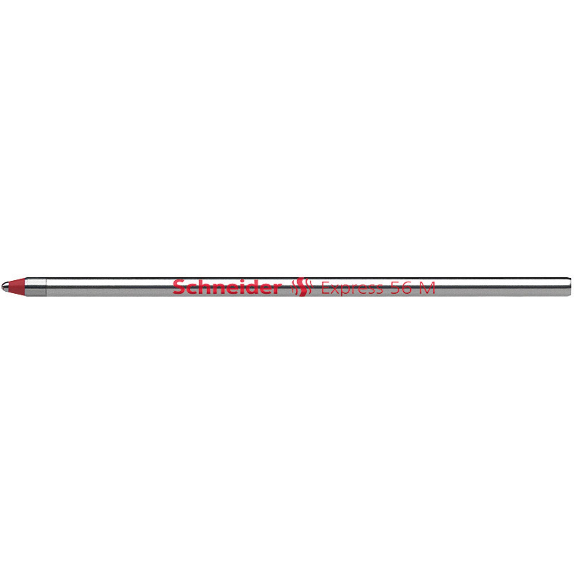 KOH-I-NOOR Kugelschreibermine Schneider Kugelschreibermine Express56M kurz Metall rot