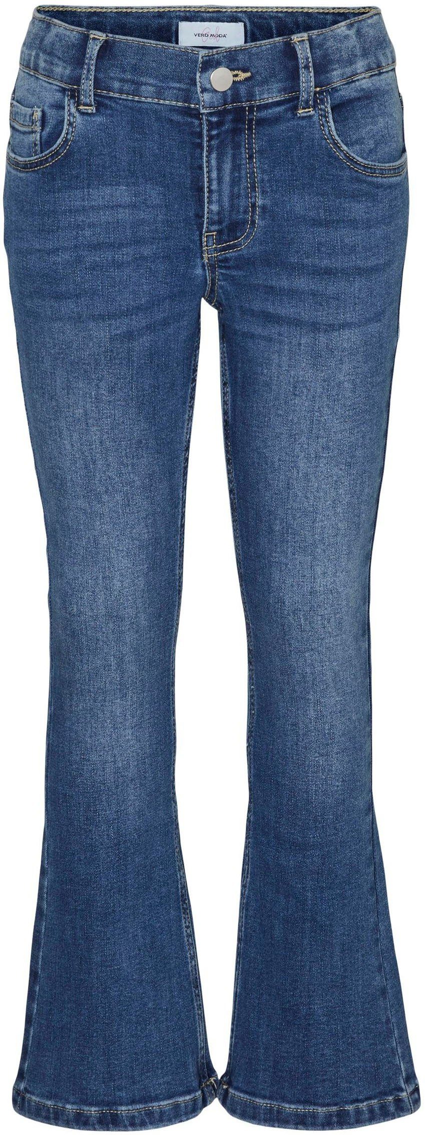 NOOS VI3336 VMRIVER JNS GA Bootcut-Jeans Vero Girl GIRL FLAR DNM Moda