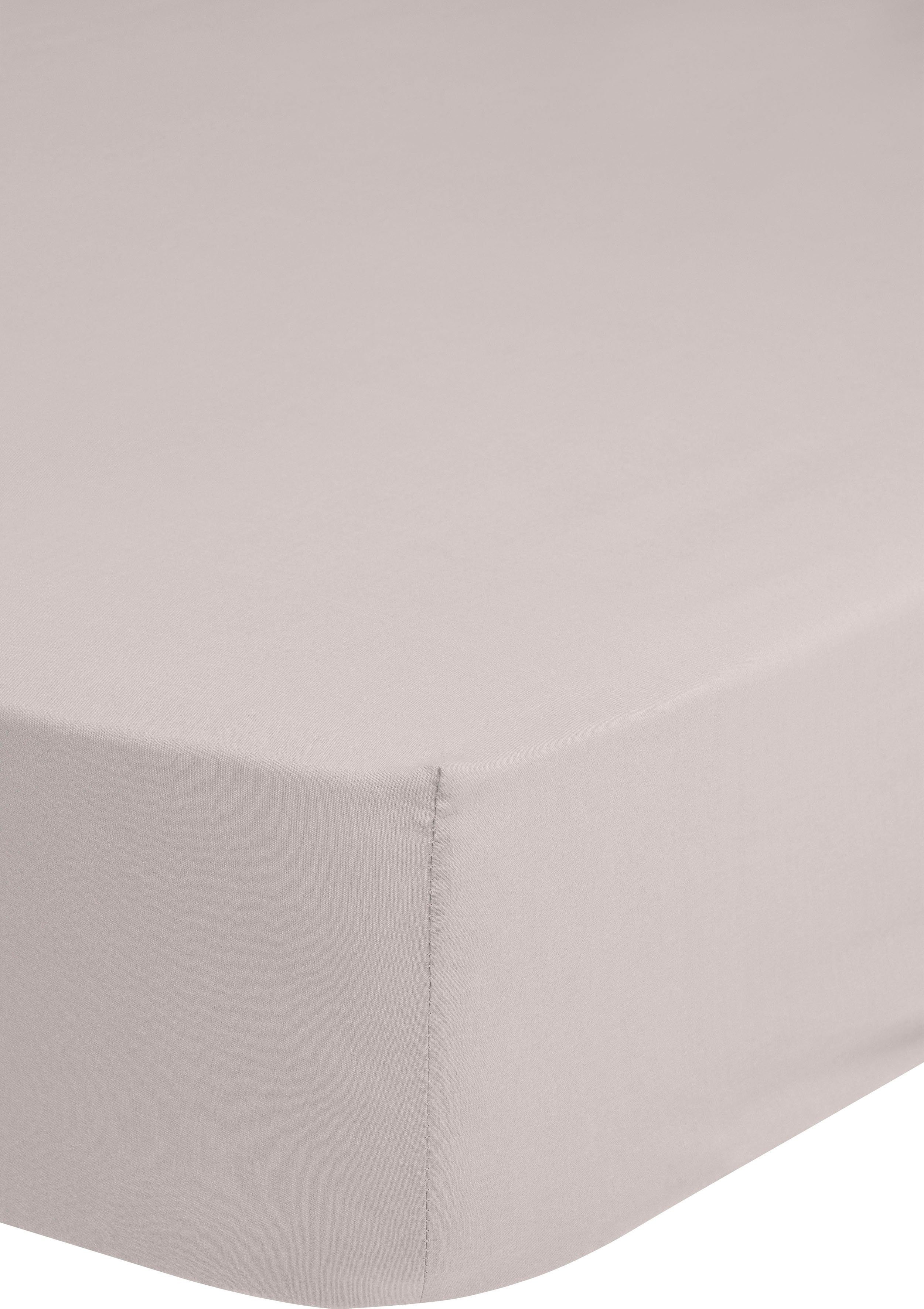 good morning Spannbettlaken Renforcé Good Morning, Renforcé, Gummizug: rundum, (1 Stück), 100% Baumwolle, Renforcé, Rundumgummi, bis 25 cm höhe, 80x200, Weiß