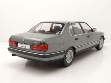 MCG Modellauto BMW 740i 7er E32 1992 grau metallic Modellauto 1:18 MCG, Maßstab 1:18