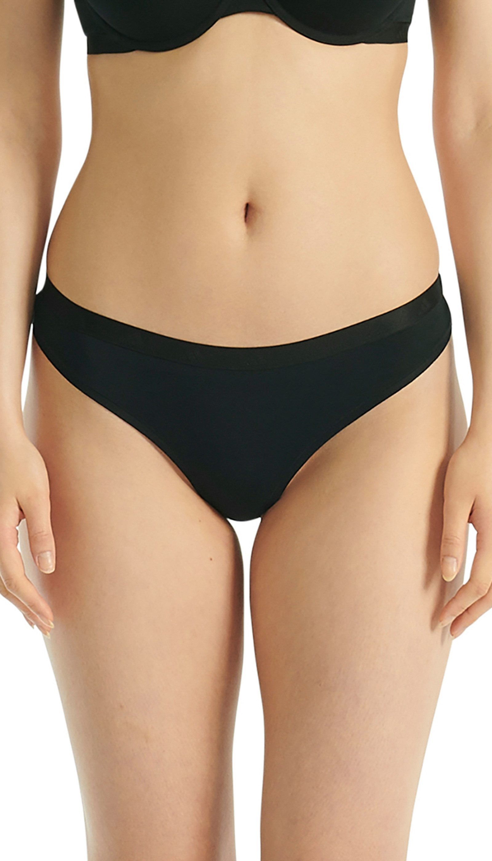 adidas Sportswear Tanga Active Essentials Cotton (3er Pack) weich, bequem, eng, basic, atmungsaktiv, mit Logobund, Baumwollmix