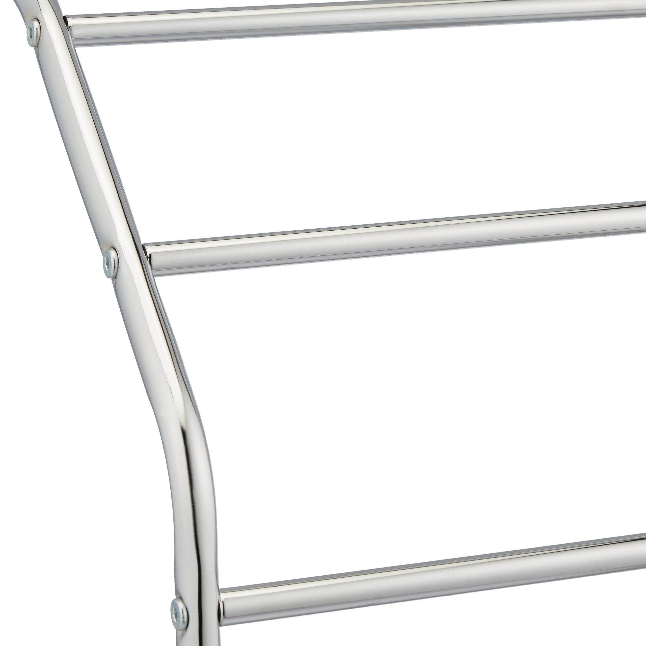 relaxdays Handtuchständer 3 armiger Handtuchständer mit Ablage