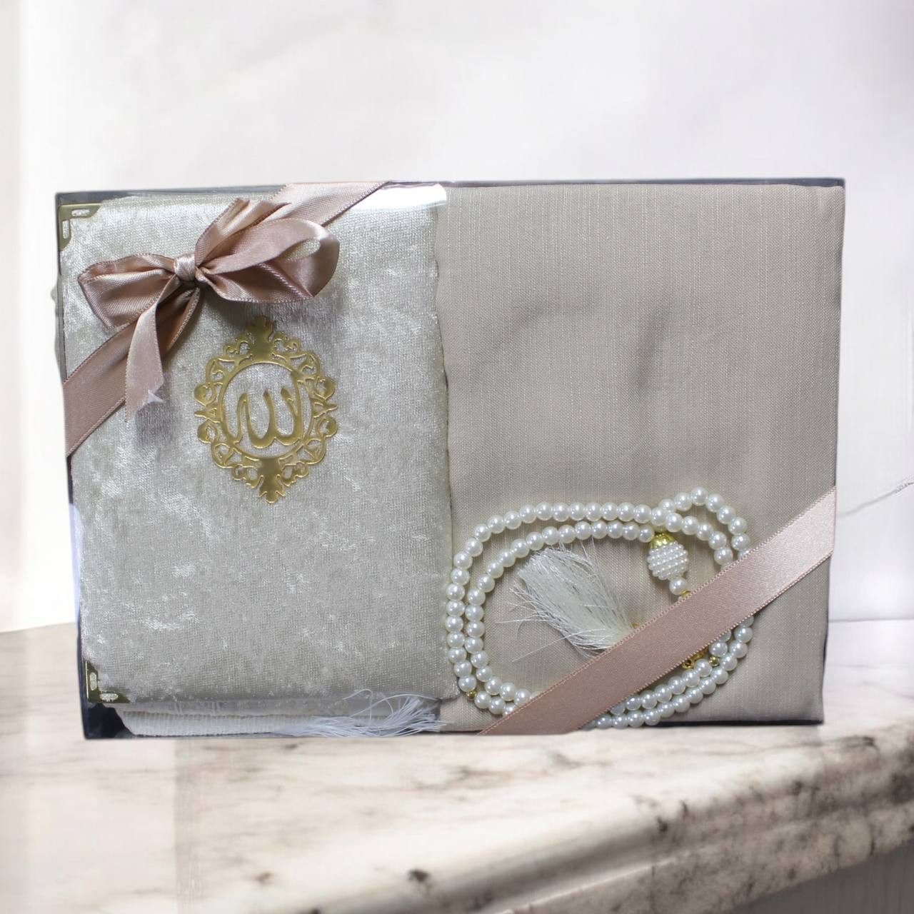Aymasal Läufer Geschenkset 4 tlg. Gebetsteppich günstig online kaufen