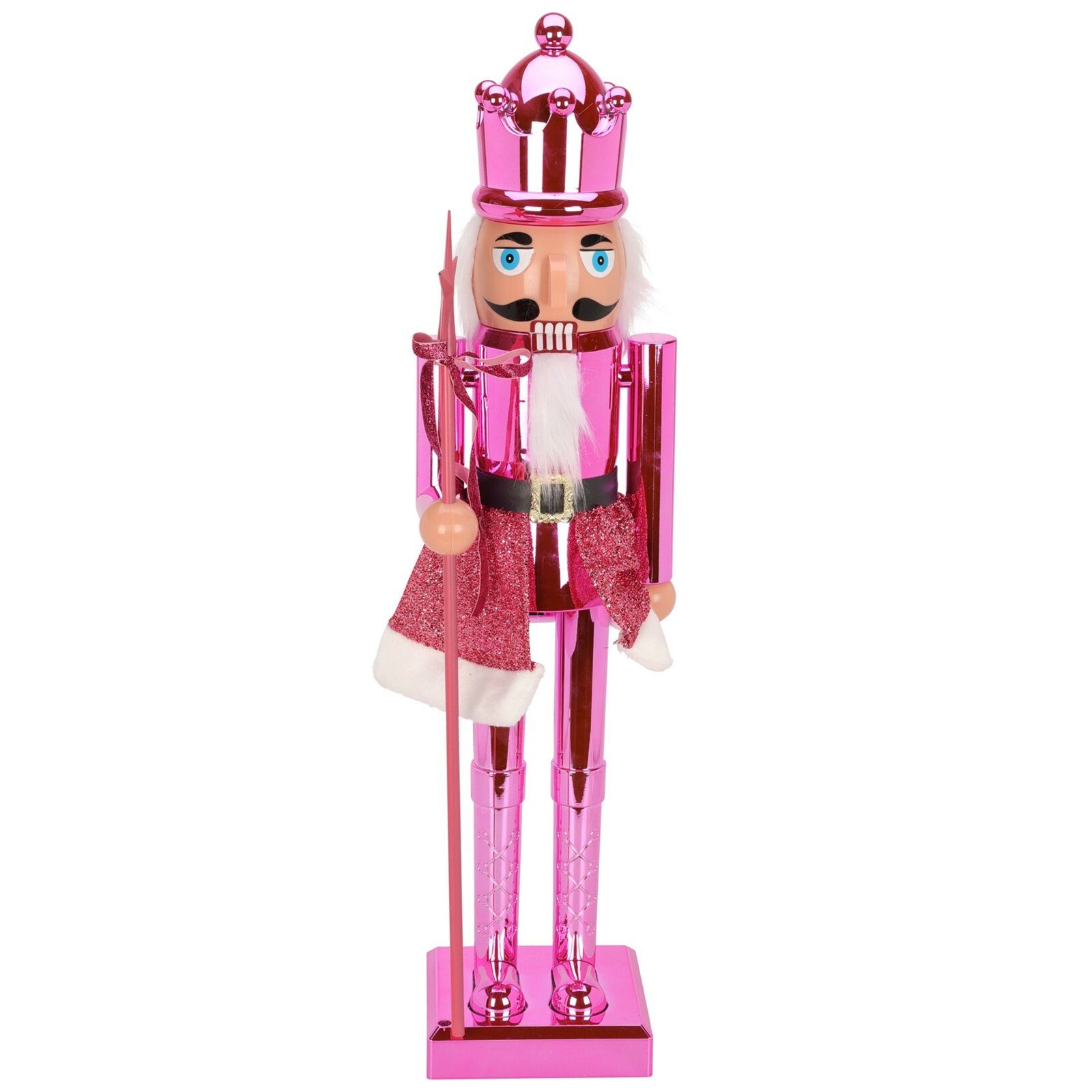 Pink Weihnachtsfigur (Stück, Nussknacker HTI-Living cm Weihnachtsfigur St), 60 1