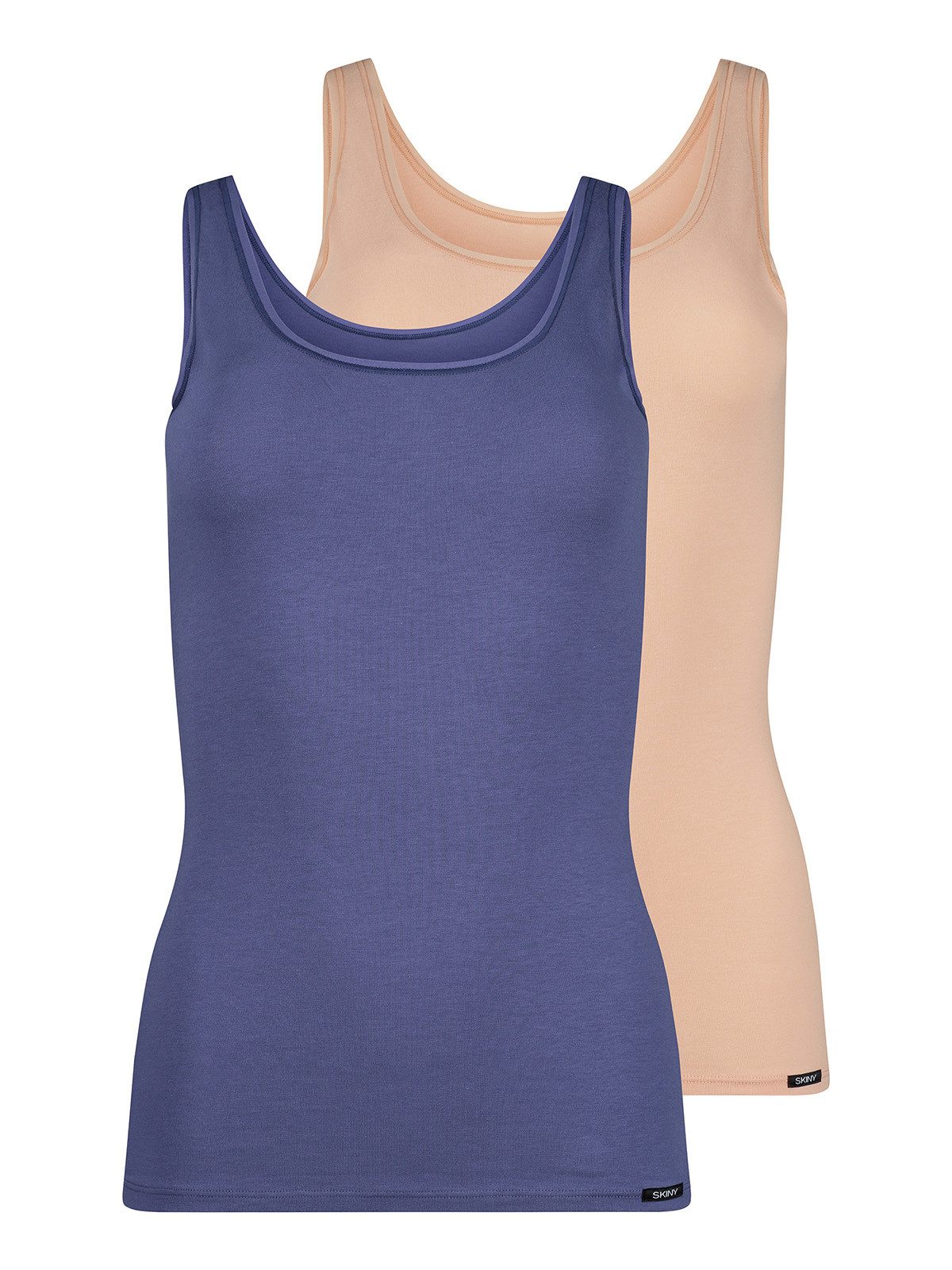 Achselhemd Damen Tank Top 2er Pack Cotton Advantage