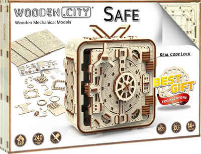 Wooden City Modellbausatz »Safe«, aus Holz; Made in Europe
