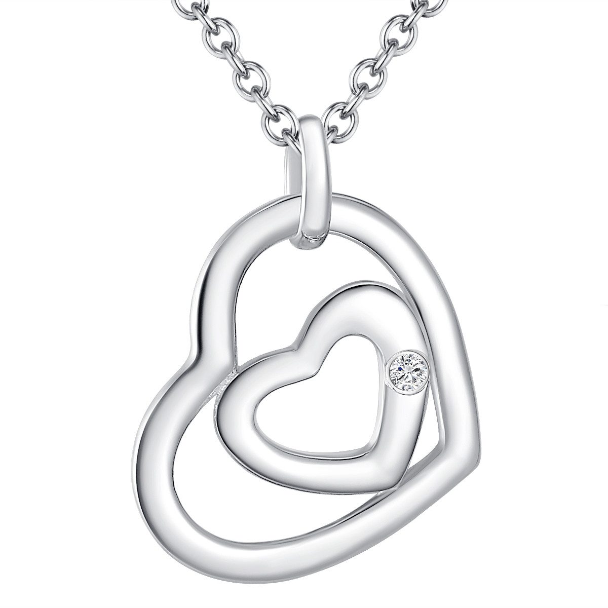 Lulu & Jane Kette mit Anhänger LJ339 (1-tlg), Sterling Silber