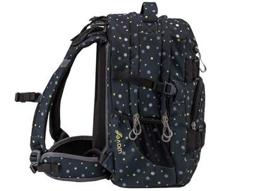 Wave Schulrucksack "Infinity" für Mädchen Jungen Teenager, Schultasche, ab 5. Klasse, weiterführende Schule, 3tlg. Set