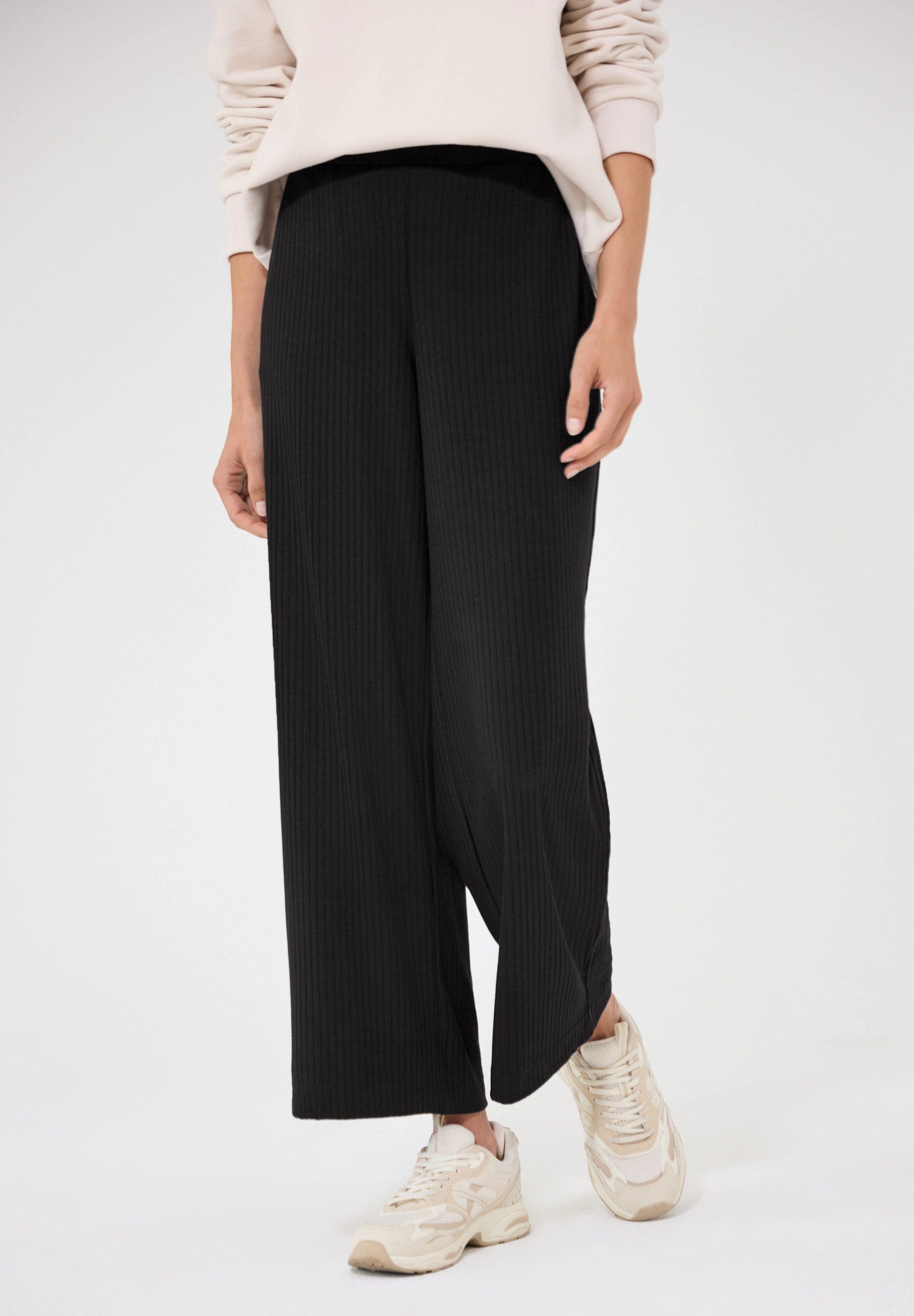 STREET ONE STUDIO Stoffhose mit Wide Legs
