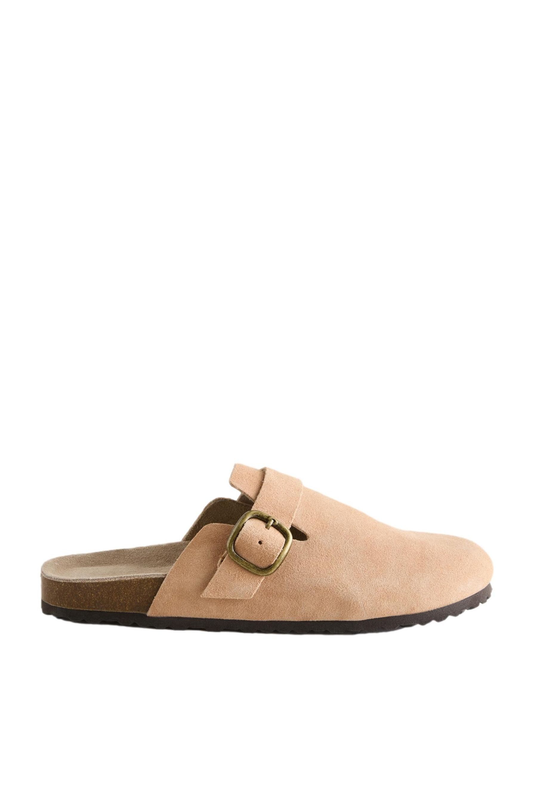 Next Forever Comfort® Leder-Clogs mit Fußbett Clog (1-tlg)