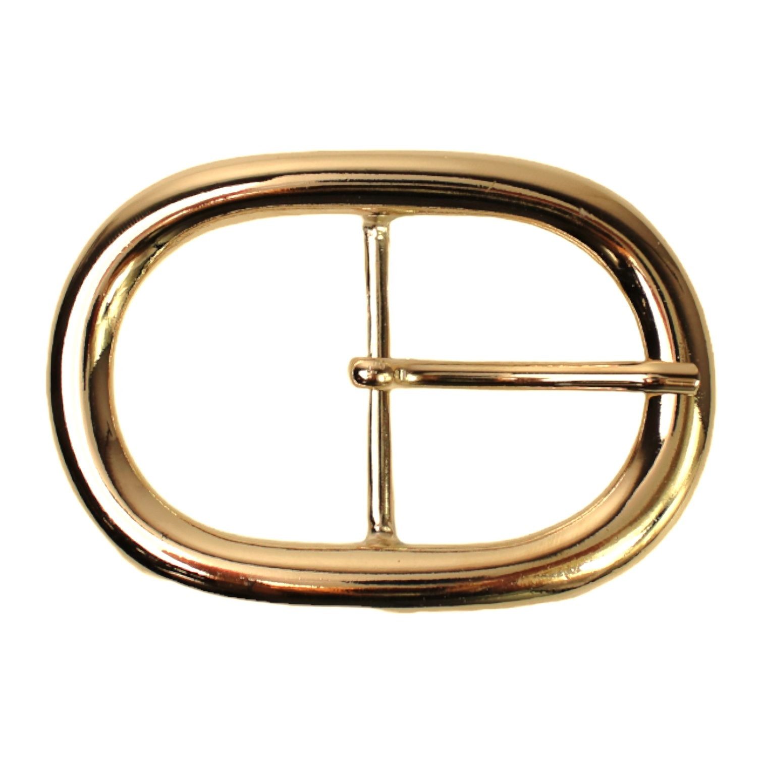 FRONHOFER Gürtelschnalle 17704 (1-St) Breite 4 cm, Material: vergoldetes Metall, klassischer Stil