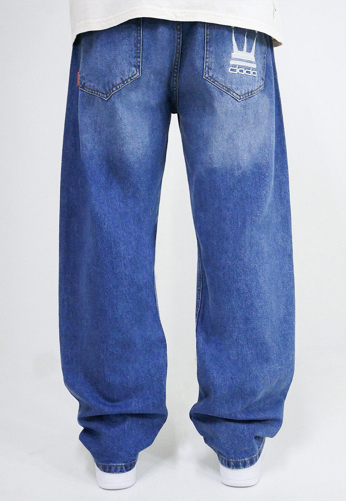 DADA Supreme Regular-fit-Jeans Bequem mit Logodruck günstig online kaufen