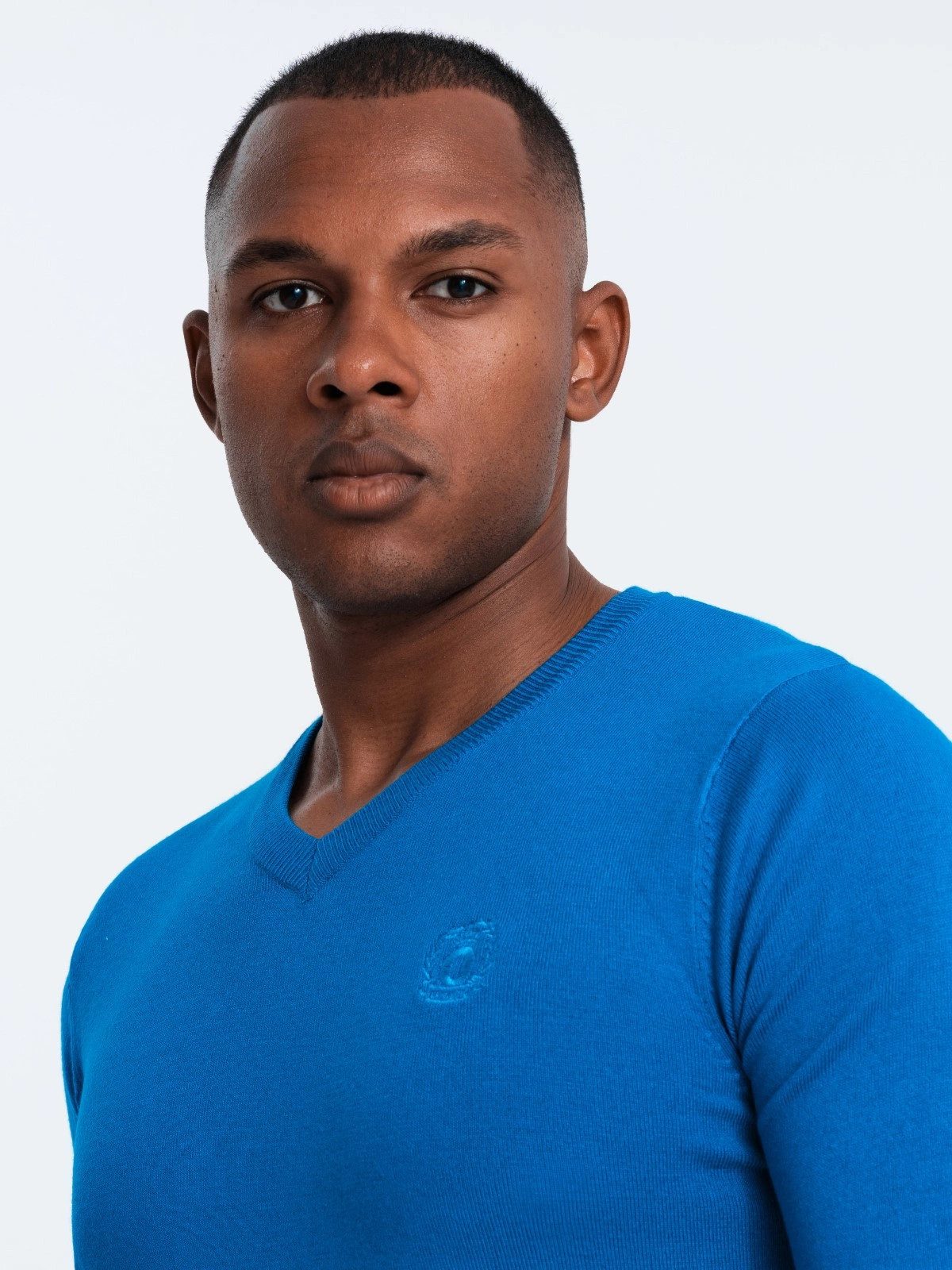 OMBRE V-Ausschnitt-Pullover Eleganter Herrenpullover mit V-Ausschnitt günstig online kaufen