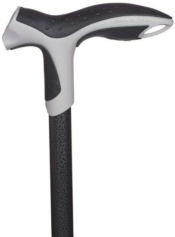 Antar Gehstock Gehstütze Soft Step mit anatomischem Griff, Aluminium Gehstock, 14 mögliche Höhenpositionen