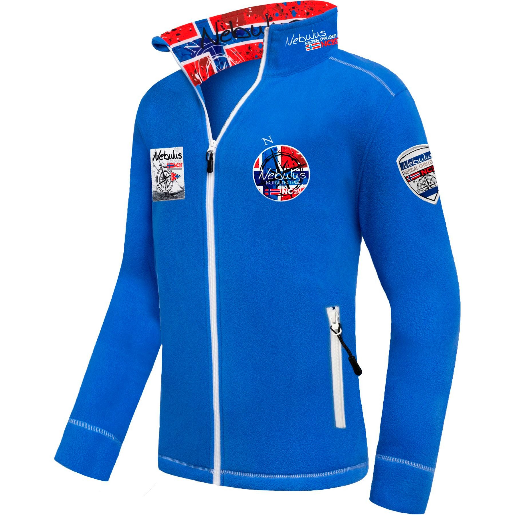 Nebulus Fleecejacke HENSON, Q2110 - Herren, amparoblau, 3XL