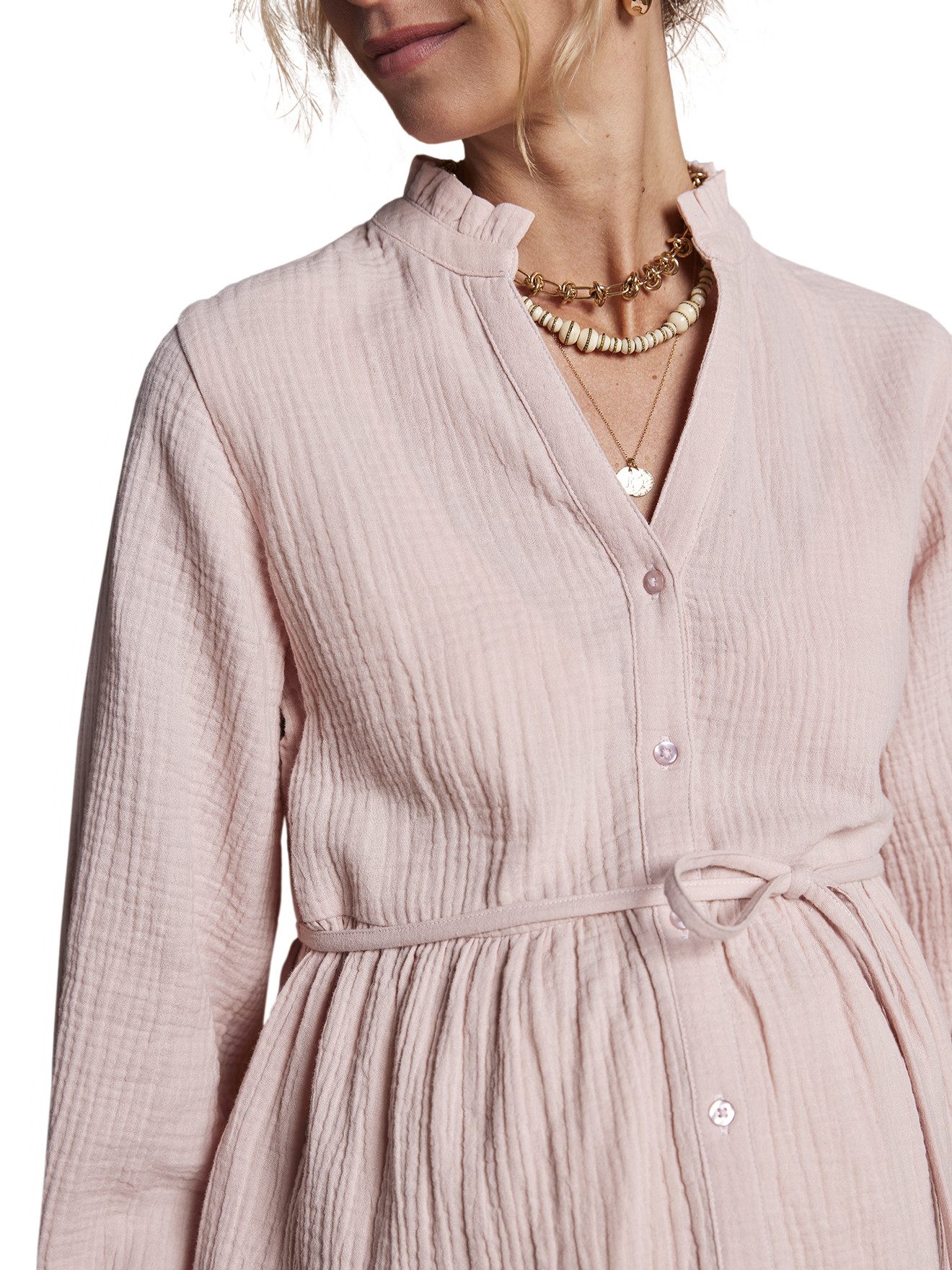 Envie de Fraise Umstandsbluse Musselin-Bluse für Schwangerschaft und Stillzeit