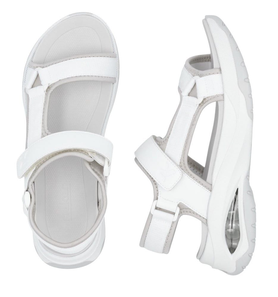 Rieker W3151 weiss Damen Sandale günstig online kaufen