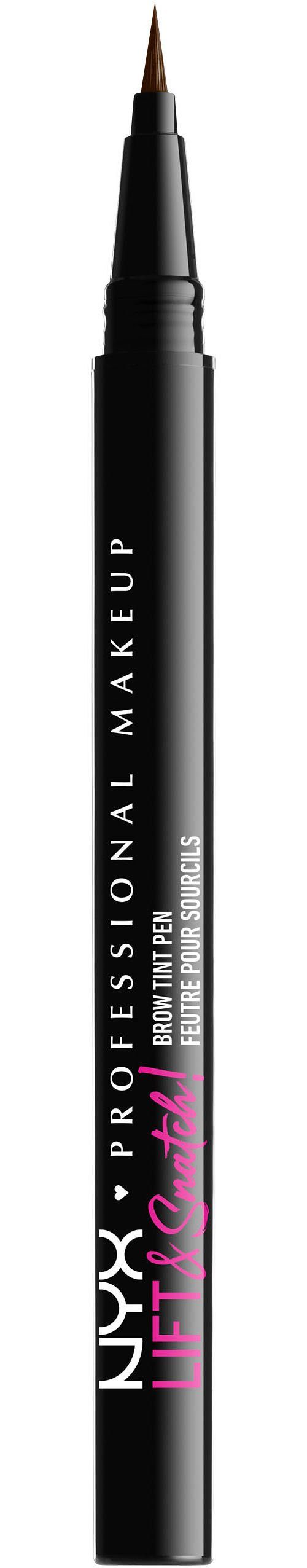 NYX PROFESSIONAL MAKEUP Augenbrauen-Stift LIFT & SNATCH BROW TINT PEN, mit ultra dünner Spitze