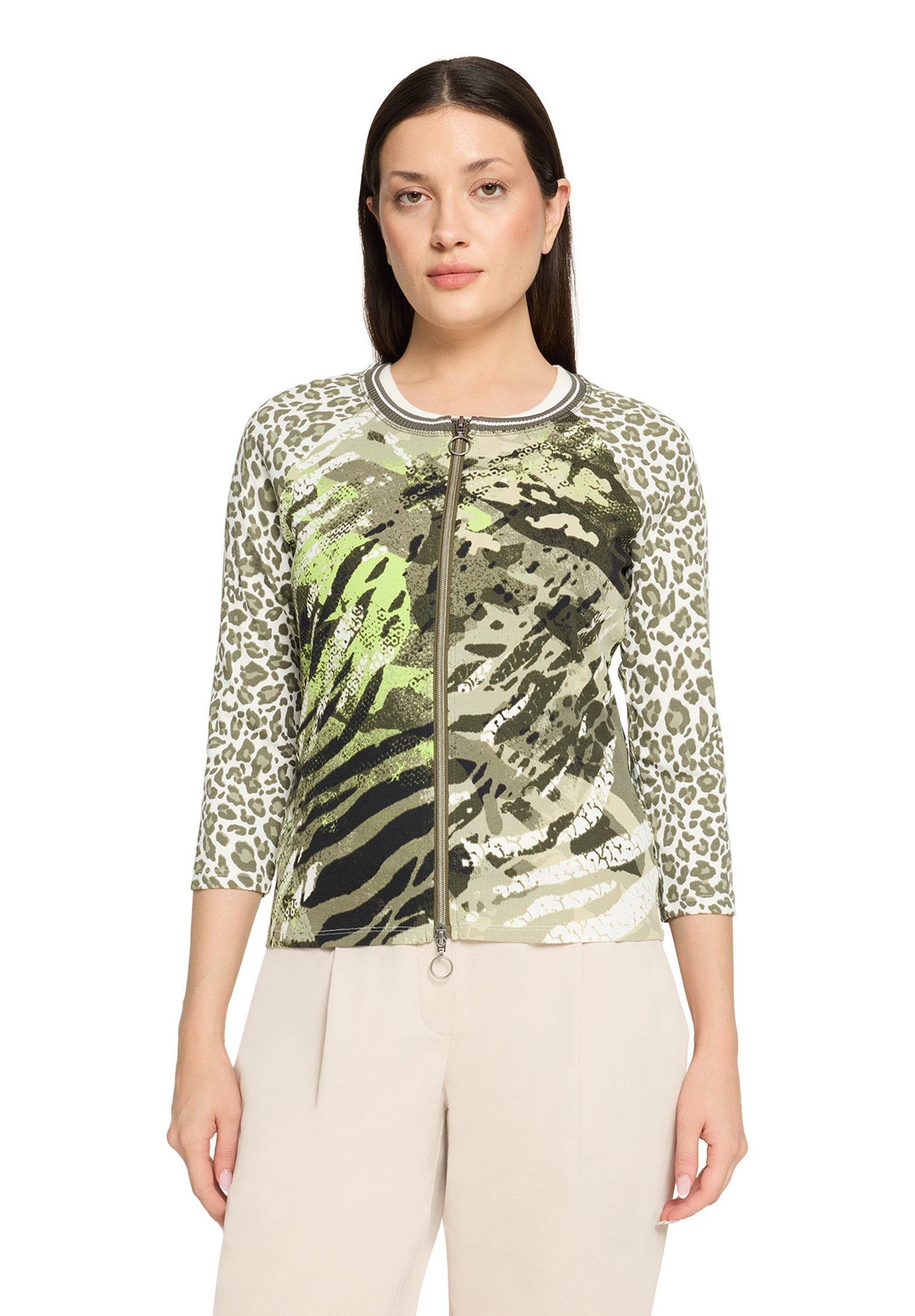 Betty Barclay Shirtjacke Damen mit Rippenstruktur (1-tlg)