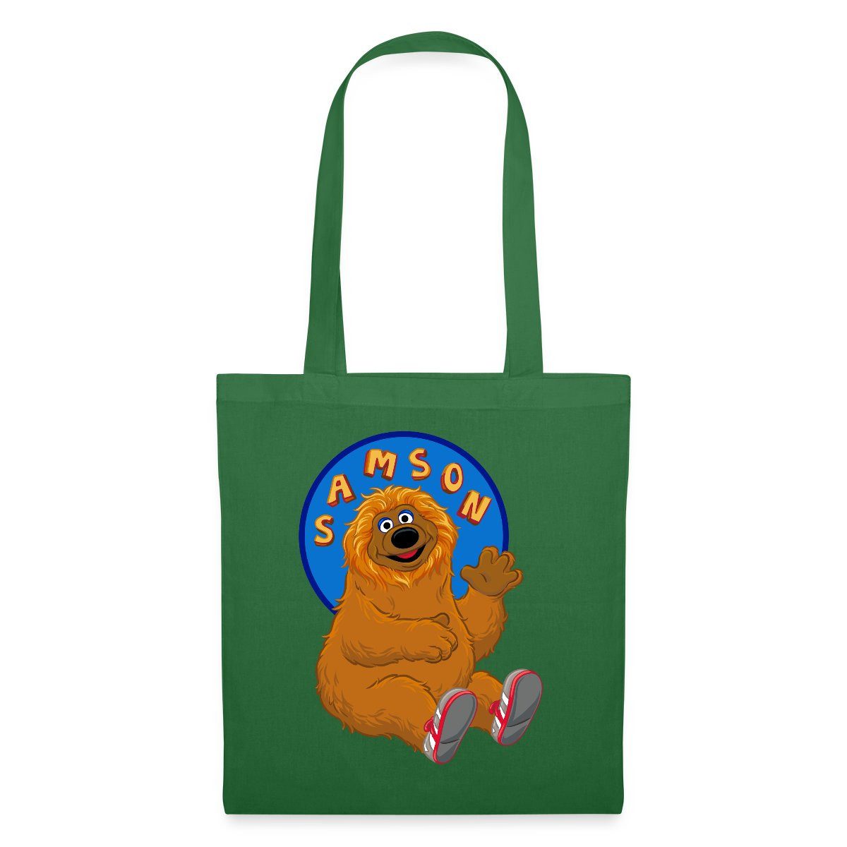 Henkeltasche Sesamstraße Samson Stoffbeutel