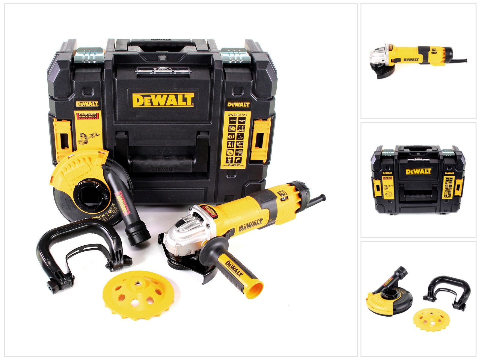 DeWalt Winkelschleifer DWE 4257 KT Betonschleifer günstig online kaufen